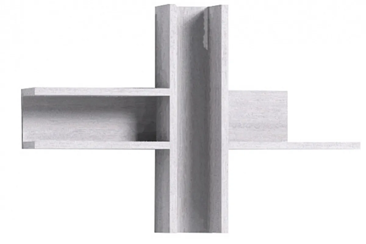 Стеллаж Кристи (Ясень Анкор светлый)