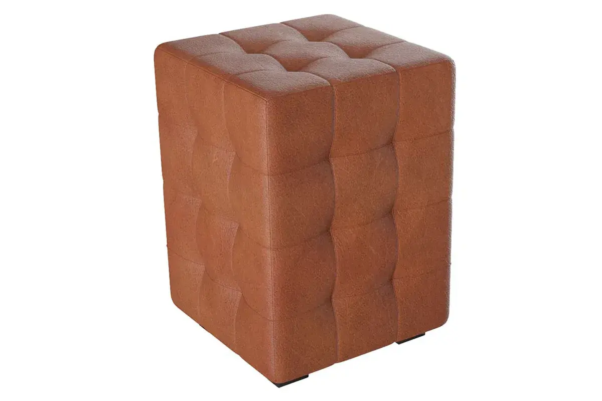 Пуф Модерн-2 мини (Кожзам / Коричневый)