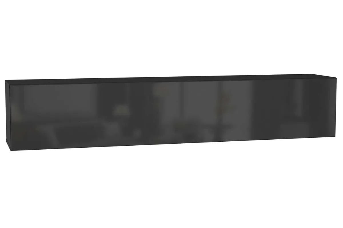Шкаф навесной Point Тип-50 Чёрный/Чёрный глянец (71774459)