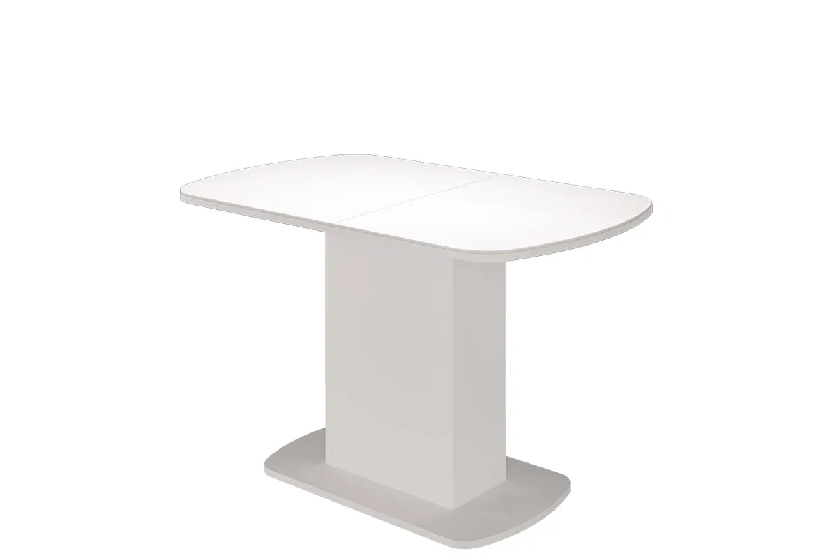 Стол обеденный раздвижной Соренто 2 (Белый Глянец)