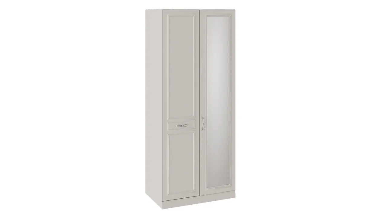 Шкаф для одежды с опорой Сабрина СМ-307.07.021-01L (Дверь Глухая/Зеркало)