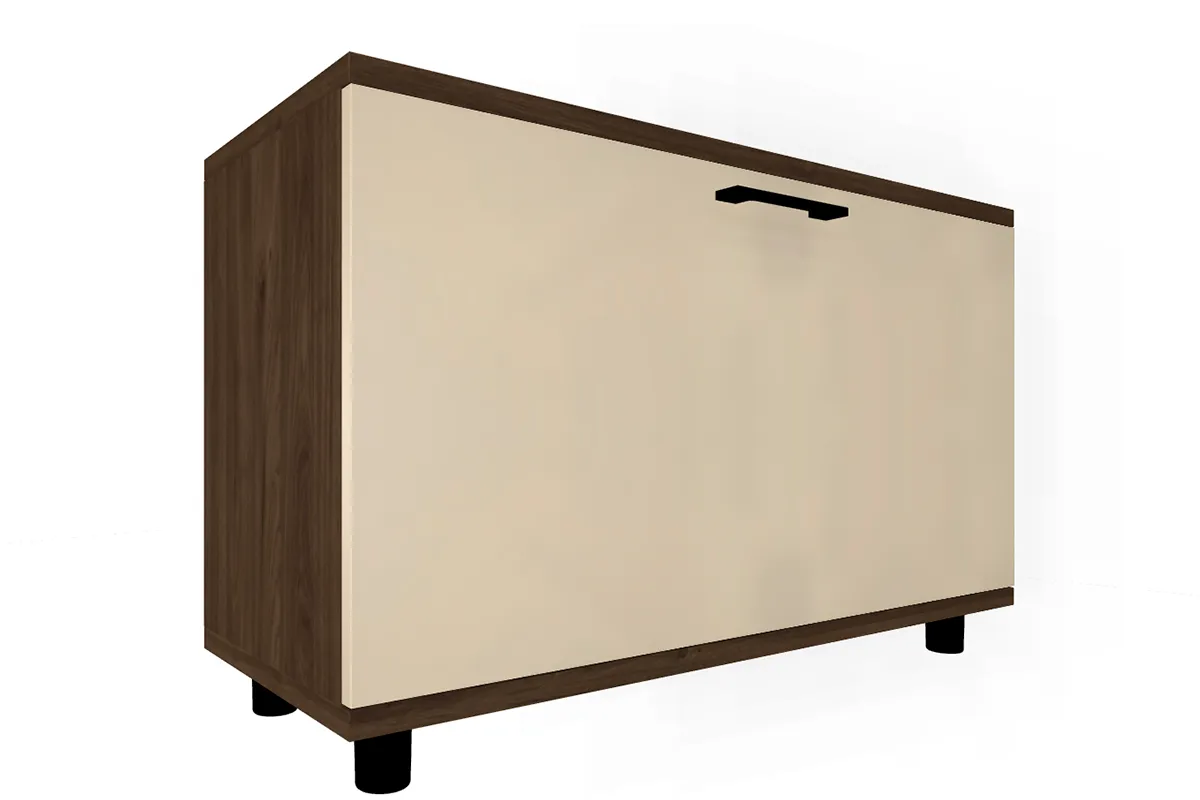 Тумба ТБ-5041-ГТ-КГ (Гикори Джексон Темный / Кашемир Глянцевый)