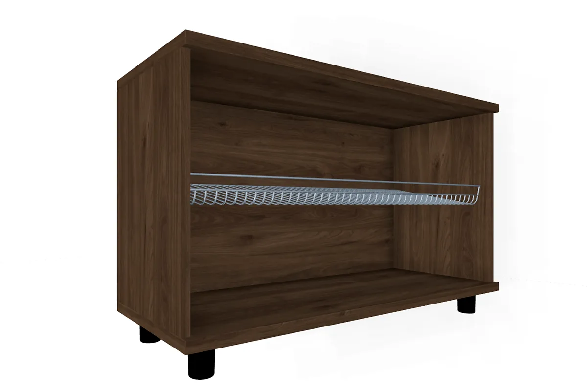 Тумба ТБ-5041-ГТ-КГ (Гикори Джексон Темный / Кашемир Глянцевый)