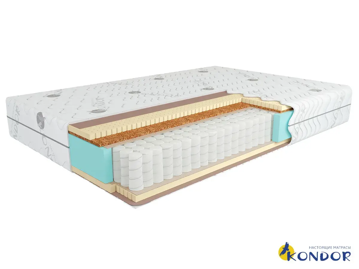 Матрас Kondor Bora Medio 160х200х20 жаккард Матрас Kondor Bora Medio 160х200х20 жаккард