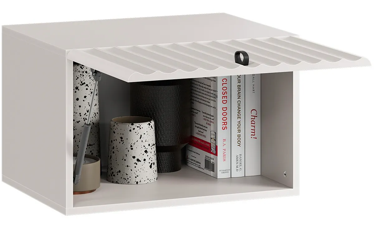 Шкаф настенный Тиффани (546) (Кашемир / Кашемир матовый)