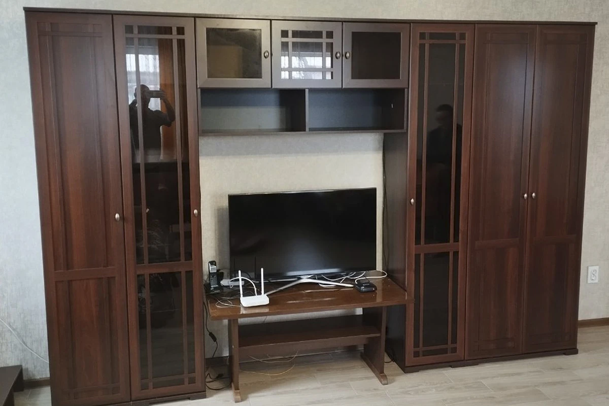 Sherlock 4 Шкаф навесной орех шоколадный