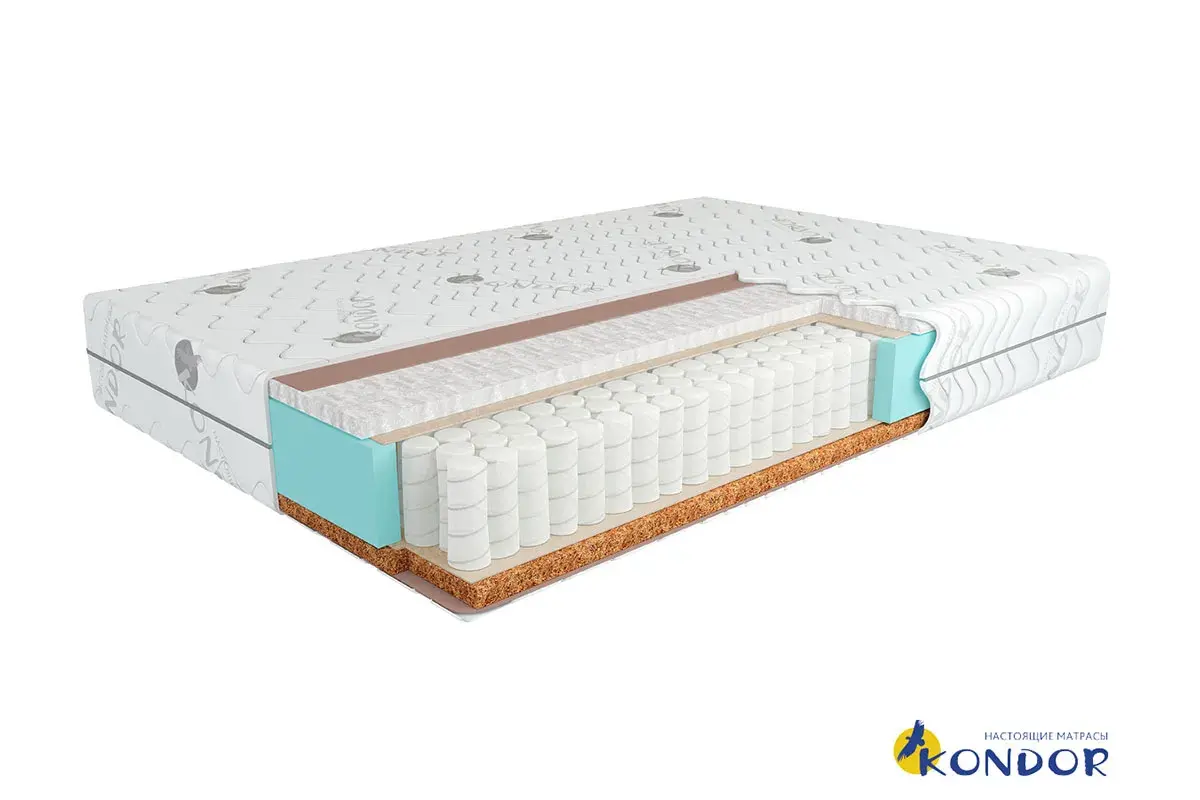 Матрас Kondor Binom Hard 80х200х18 трикотаж Матрас Kondor Binom Hard 80х200х18 трикотаж