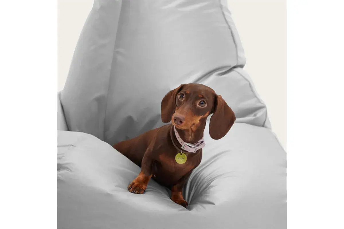 Кресло-мешок Груша Миди 2XL (Оксфорд / Серебристо-серый)