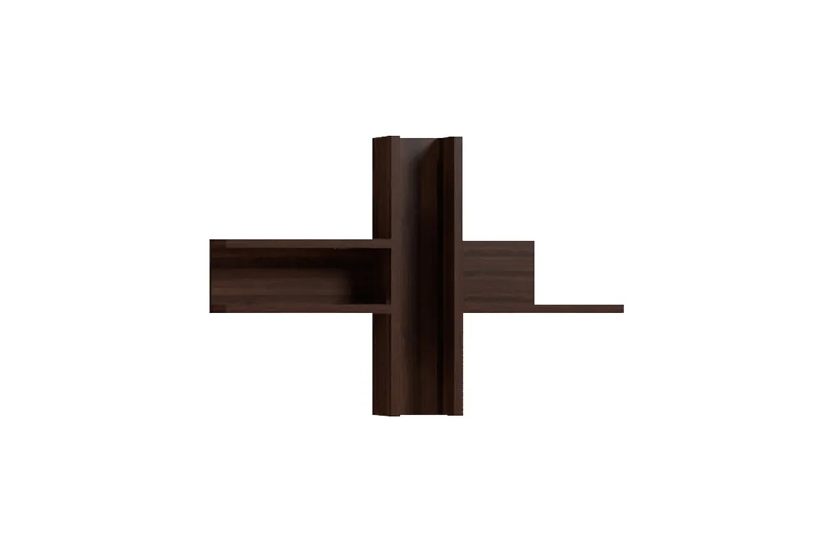 Стеллаж Кристи Орех Шоколадный