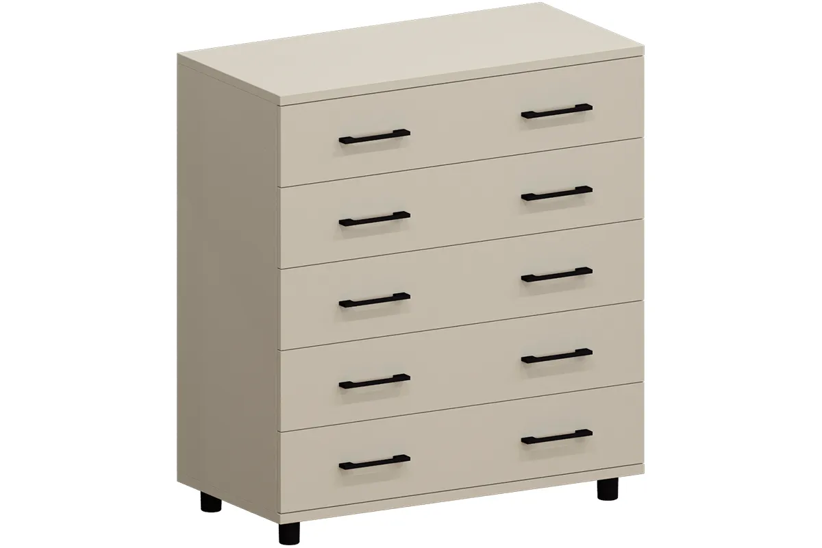 Комод КМ-5021-СК-КМ (Серый Кашемир / Кашемир Матовый)