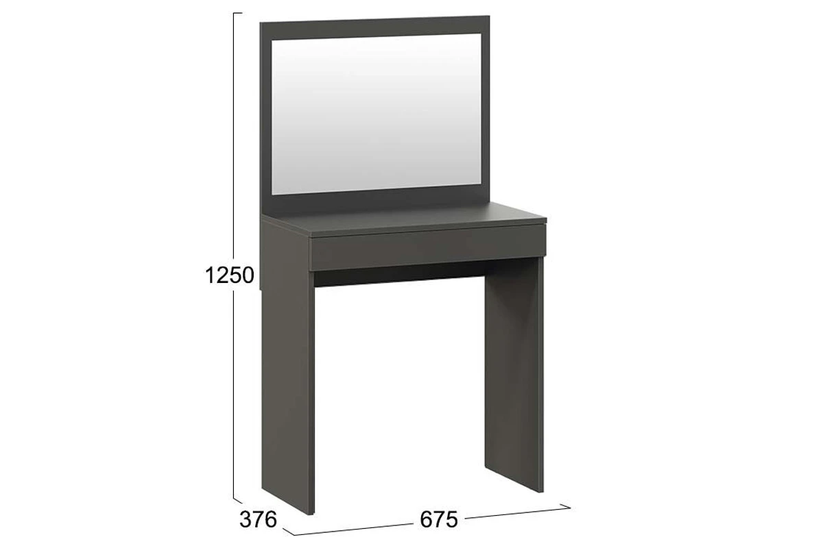 Стол туалетный Никки Тип 1 (Графит)