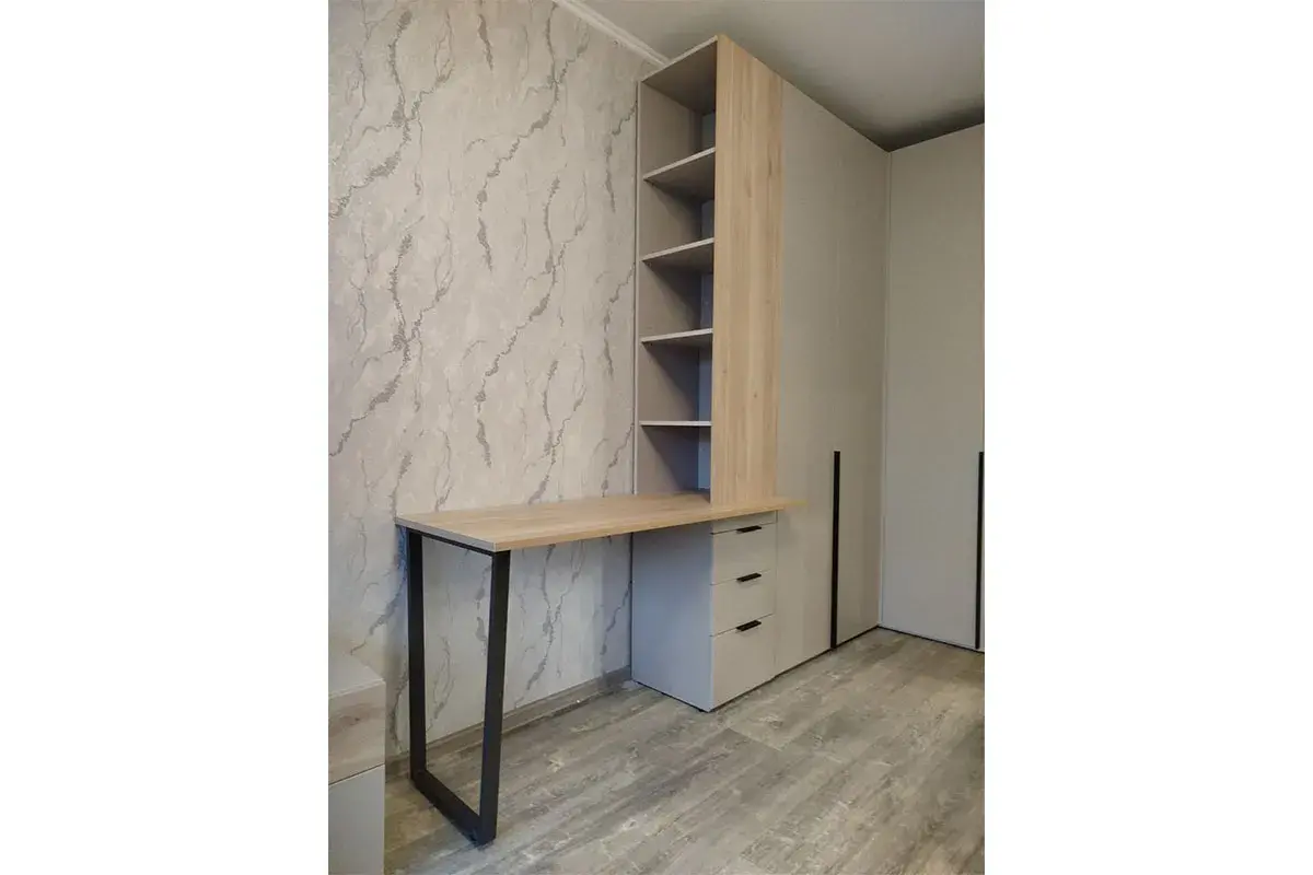 Стеллаж-стол Мария МСС 135.55 (Дымчато-серый)