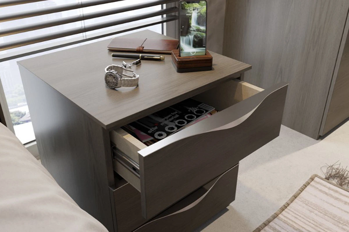 Либерти ТД-297.03.01 Тумба прикроватная с 3 ящиками