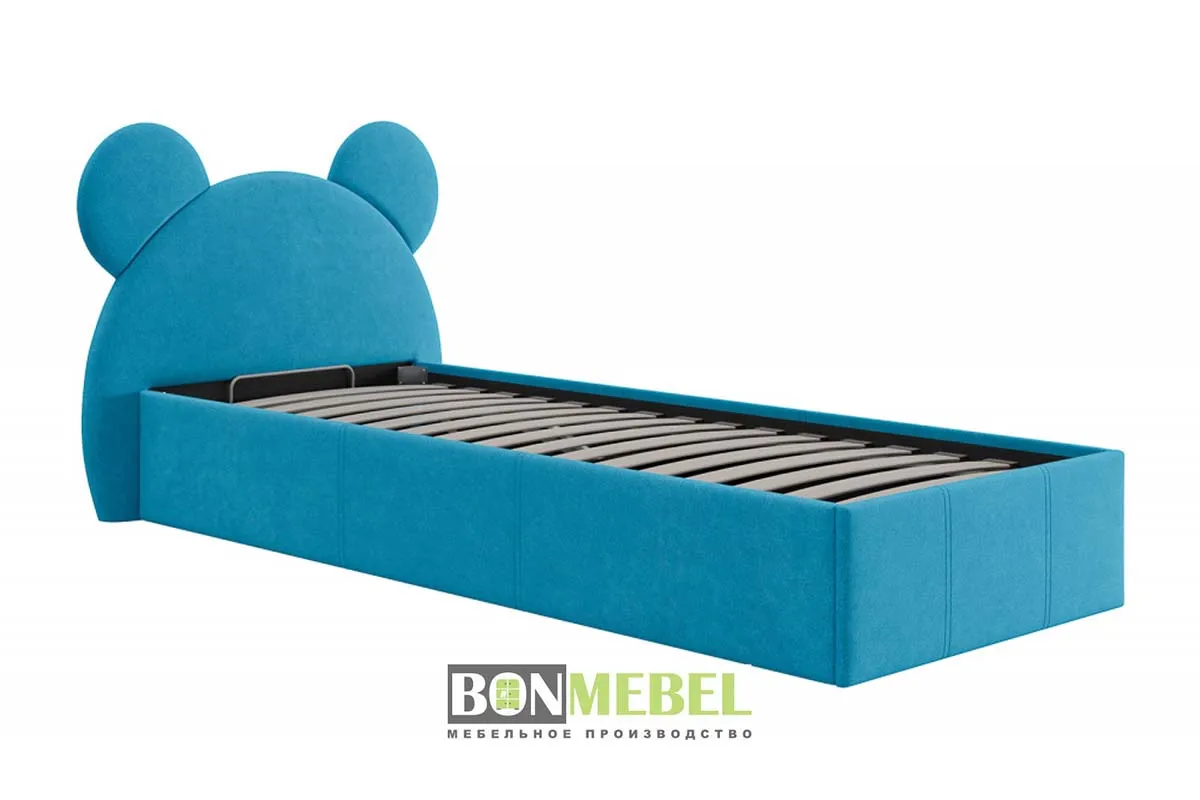 Кровать Тедди с ПМ 120х200 (Синий)
