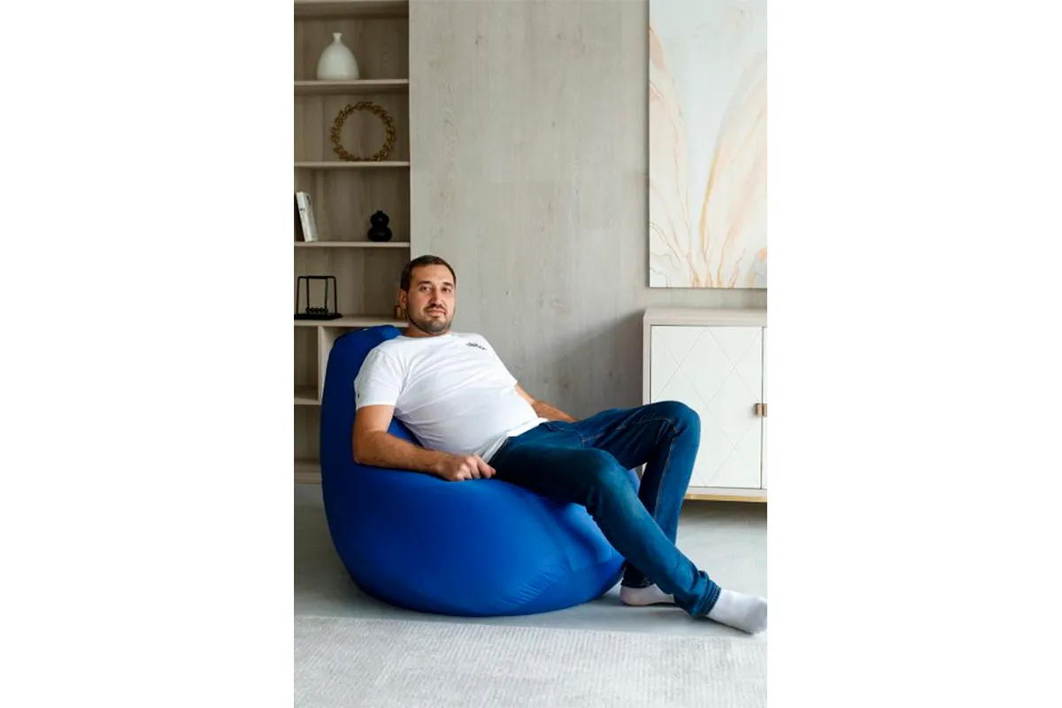 Кресло Мешок Груша (Оксфорд / Синий) 2XL