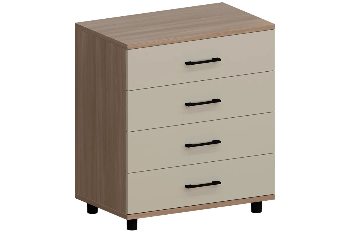 Комод КМ-5032-АС-КМ (Ясень Асахи / Кашемир Матовый)