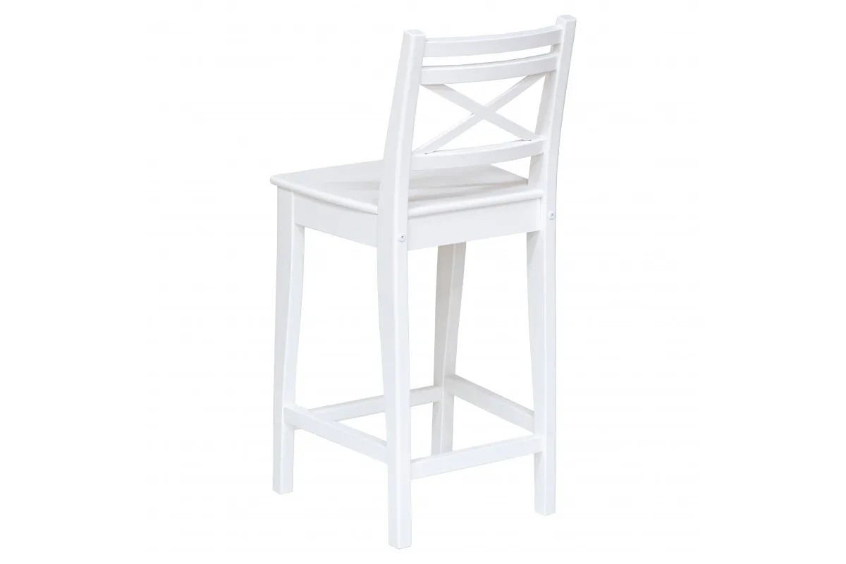 Стул барный H600 (Эмаль / Белый)