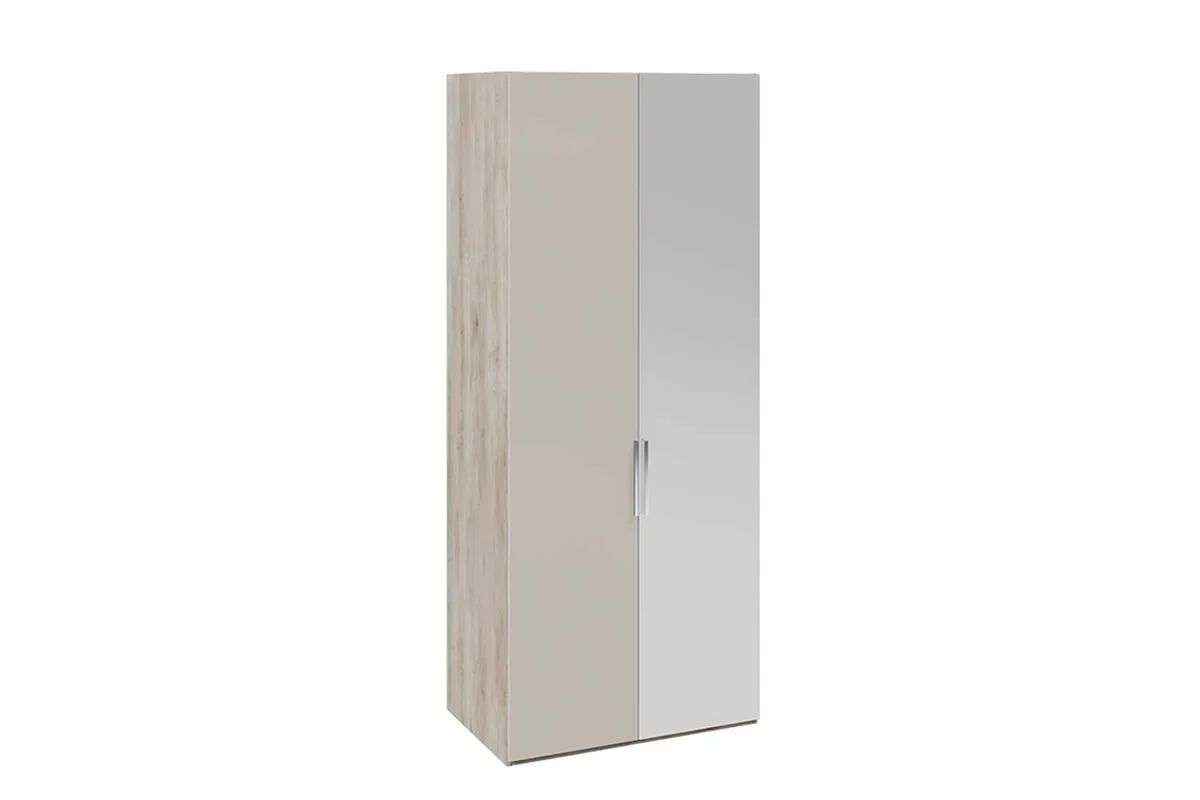 Шкаф для одежды Эмбер с 1 глух.и 1 зерк. дв. правый (СМ-348.07.005 R)