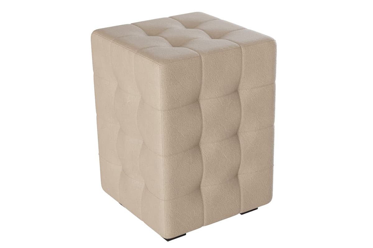 Пуф Модерн-2 мини (Кожзам / Бежевый)