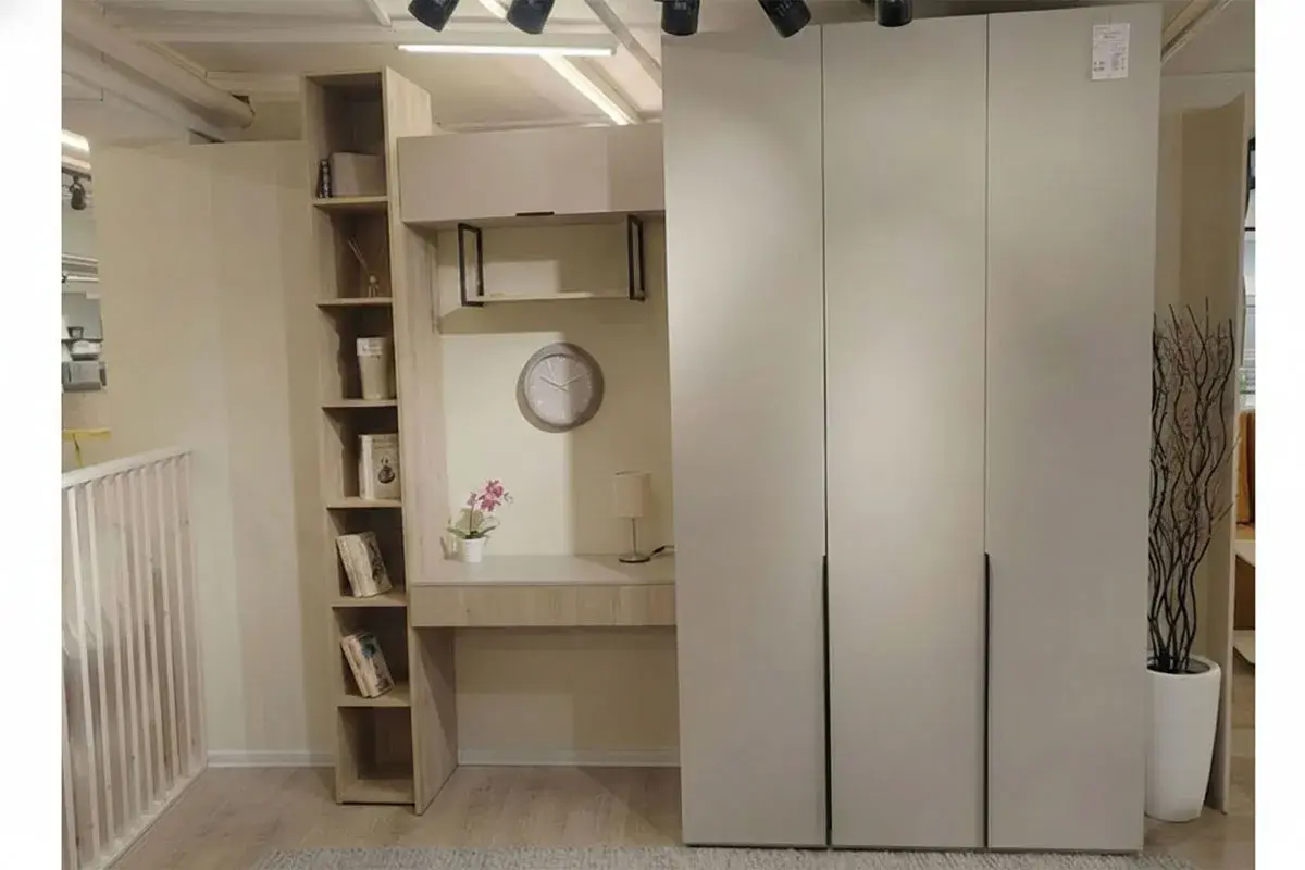 Набор мебели для спальни Мария (Дымчато-серый / Дуб Мария)