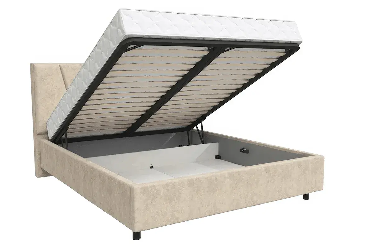 Кровать Рица-3 с ПМ 140х200 (Nebby 304) 5 кат.