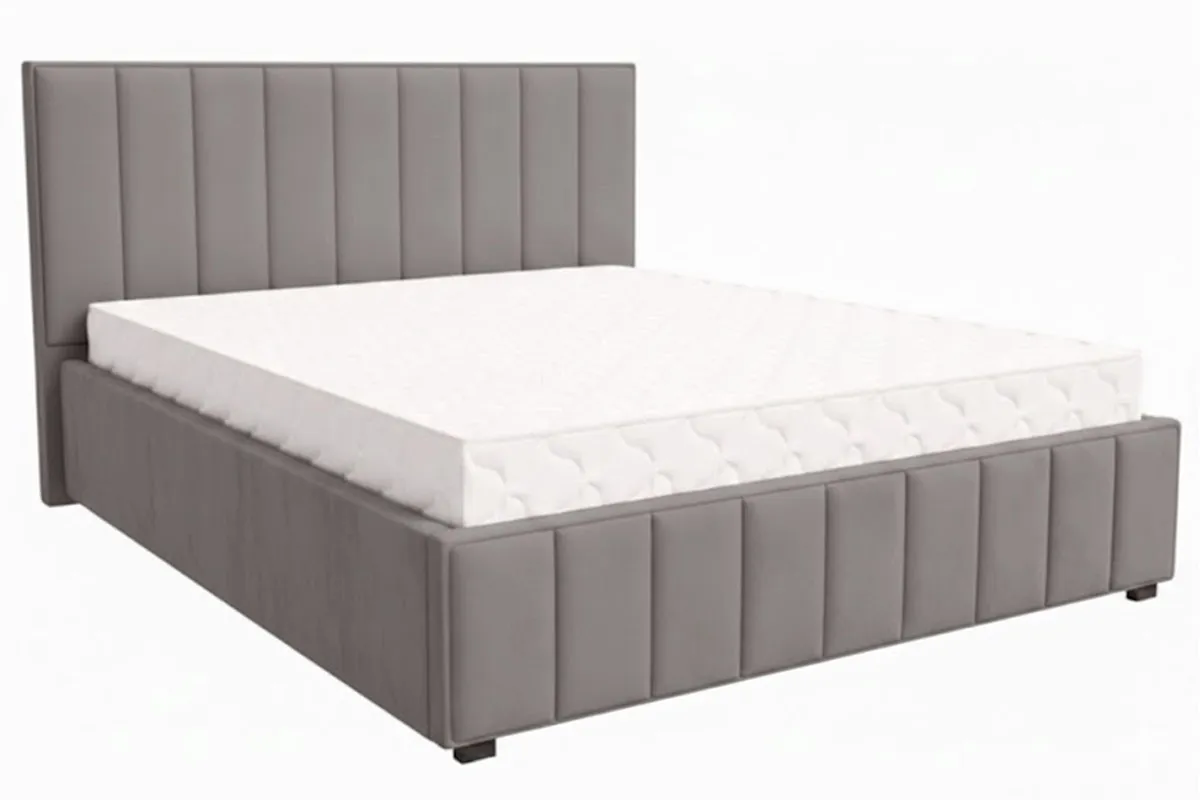 Кровать Кордова-1 с ПМ 160х200 (Lovers-27 стоун) 2 кат.