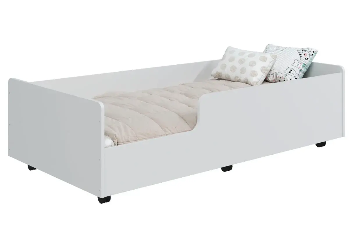 Кровать односпальная Соня-10 80х160 (Белый)