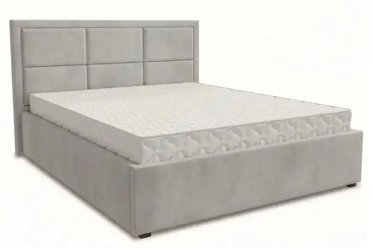 Кровать Квадро-1 с ПМ 160х200 (Тедди 307) 5 кат.