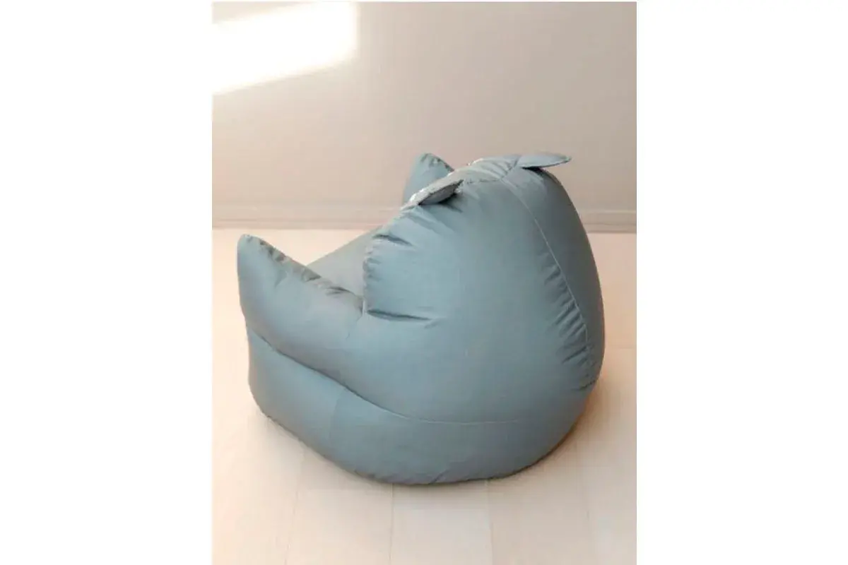 Пуфик Енот L Серый