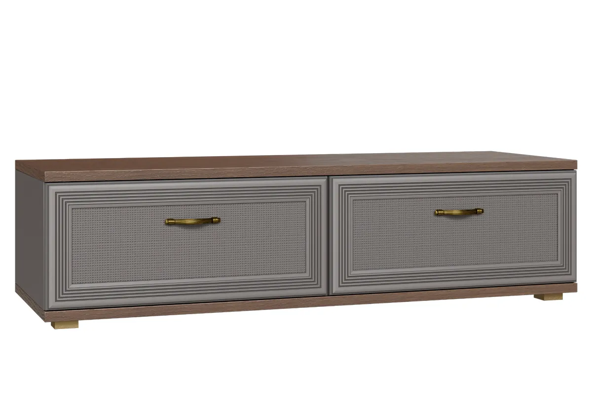 Тумба ТБ-1073-ГТ-СО (Гикори Джексон Темный / Серый Оникс)