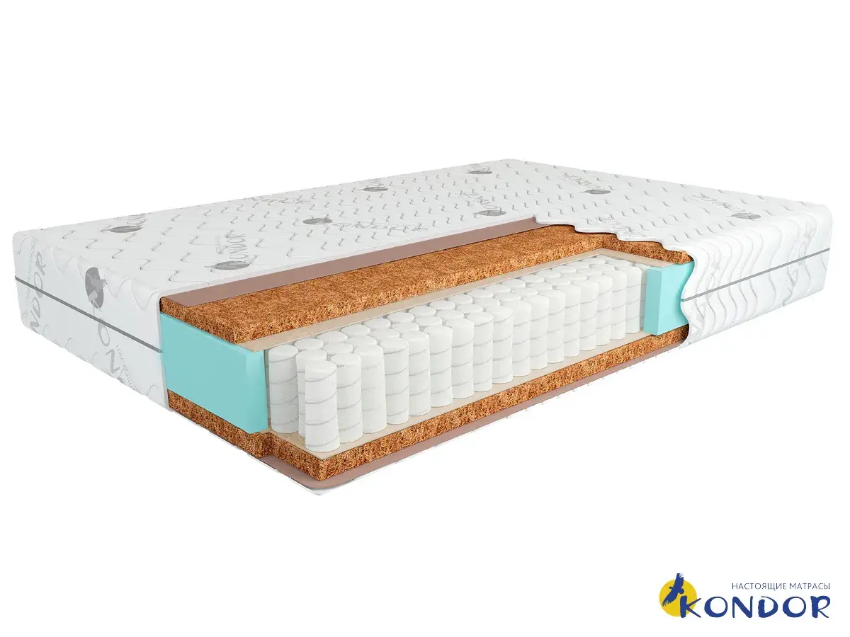 Матрас Kondor Solid-2 Hard 180х200х20 жаккард Матрас Kondor Solid-2 Hard 180х200х20 жаккард