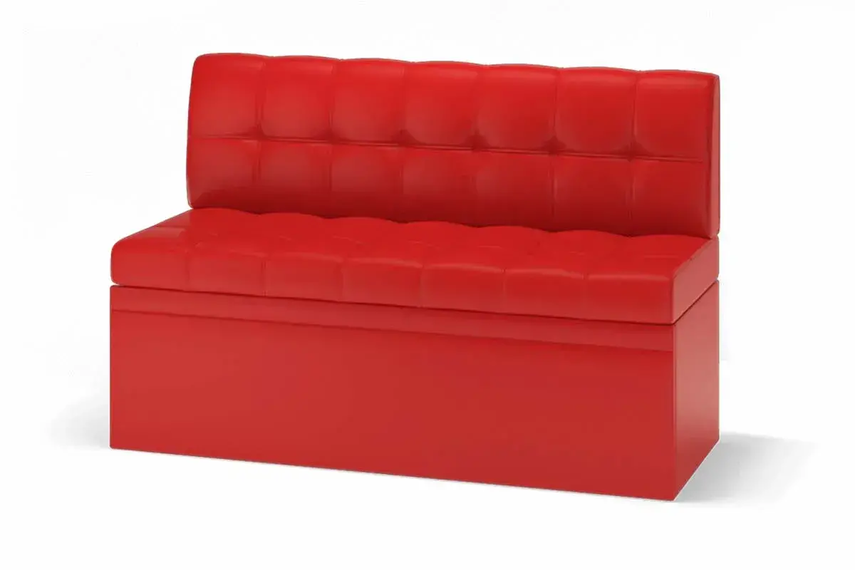 Диван Прямой "Остин" ЭкоКожа Reex Красный
