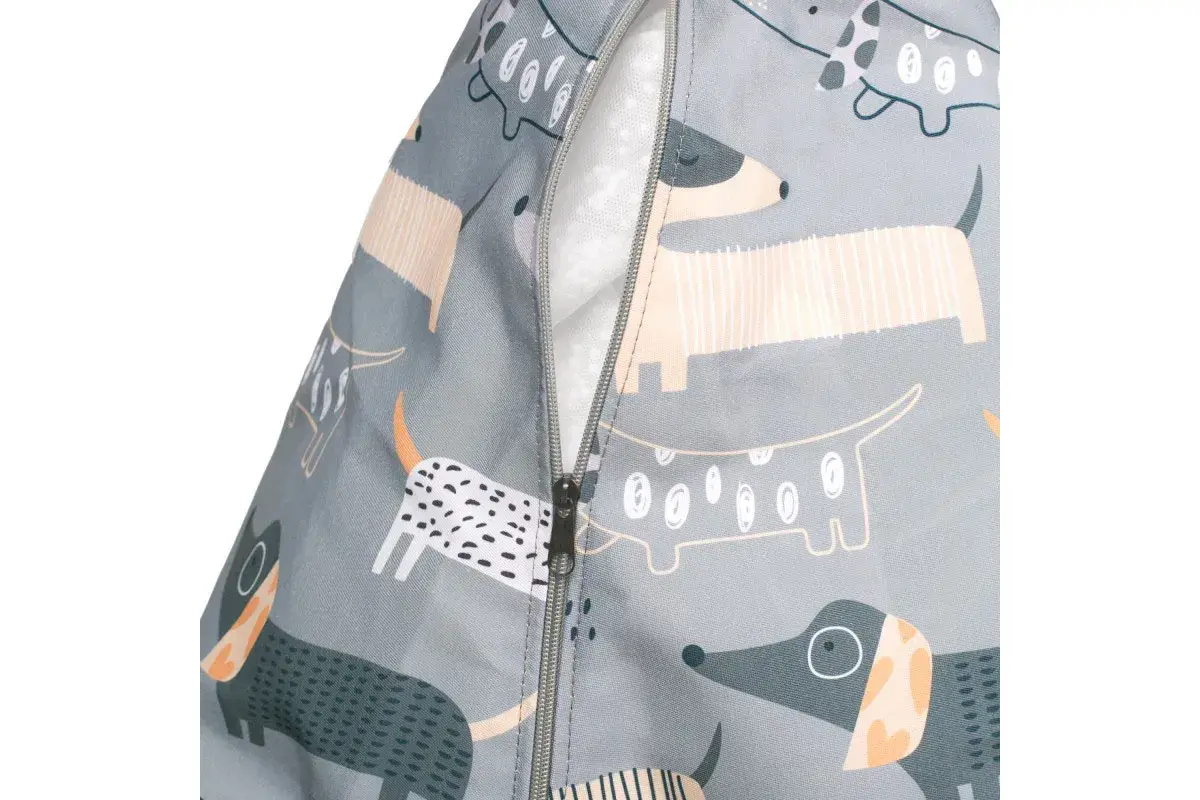 Кресло-мешок Груша Миди 2XL (Мебельный хлопок / Озорные таксы)