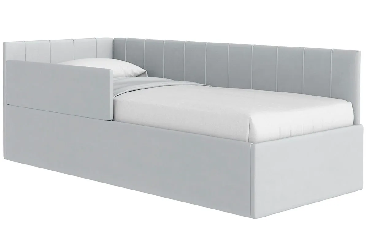 Кровать Мика с ПМ 90х200 универсальная Newtone Light GREY