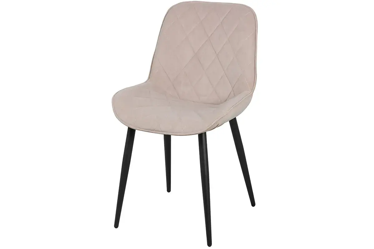 Стул Аура (Муар черный / Велюр Дрим / Beige) СРП-032