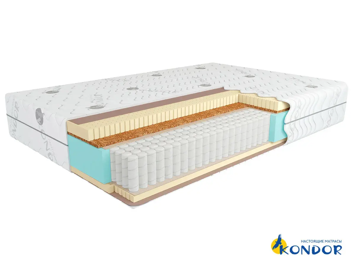 Матрас Kondor Bora-3 Multi 80х200х22 трикотаж Матрас Kondor Bora-3 Multi 80х200х22 трикотаж