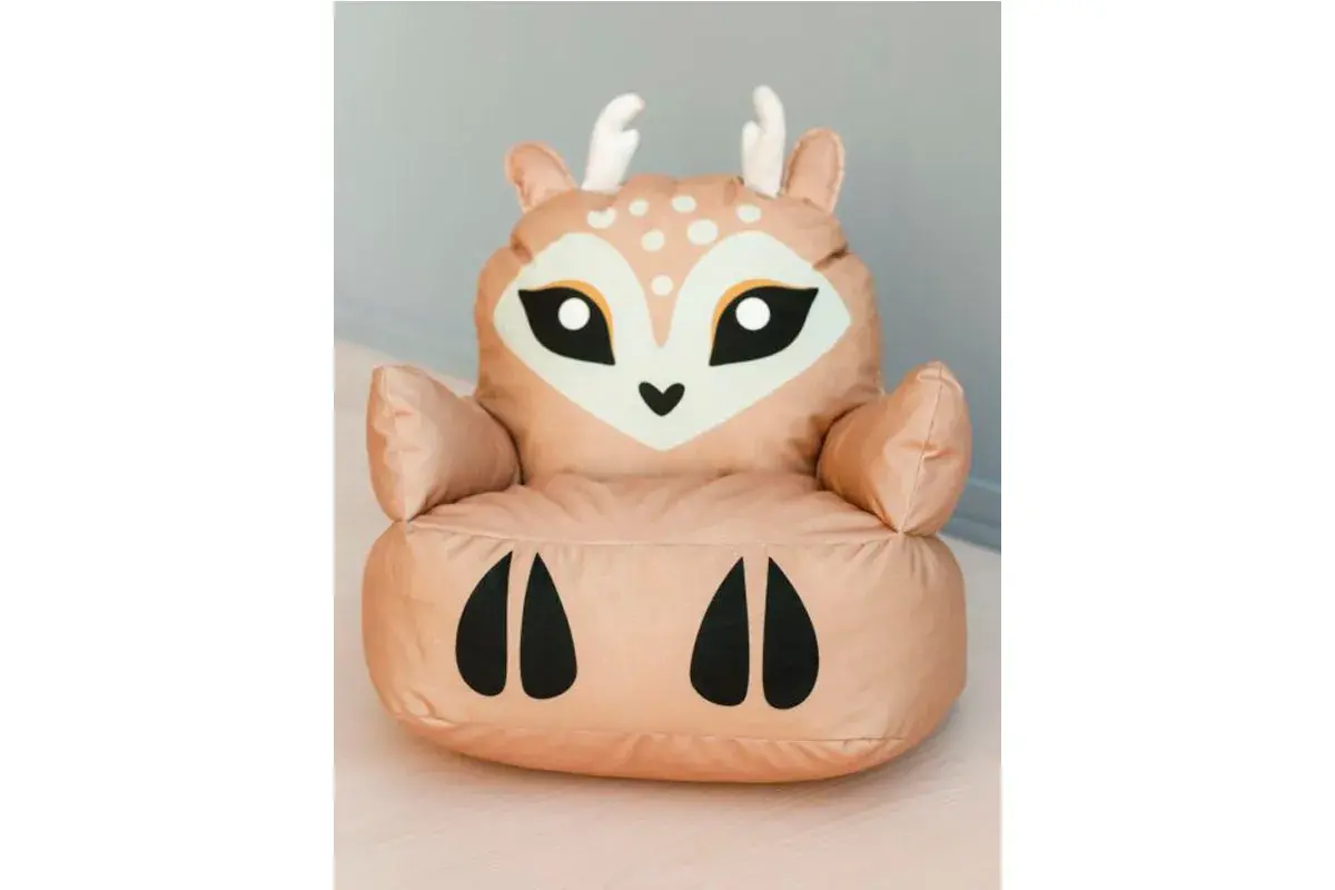 Пуфик Оленёнок L Бежевый