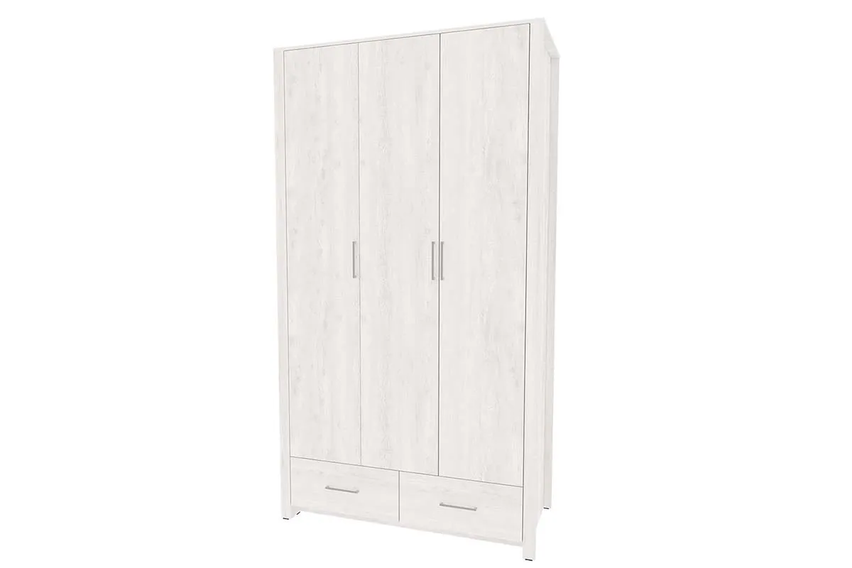 Шкаф для одежды и белья Solana Amberg 444 Стандарт/Стандарт (Бетон Пайн светлый)