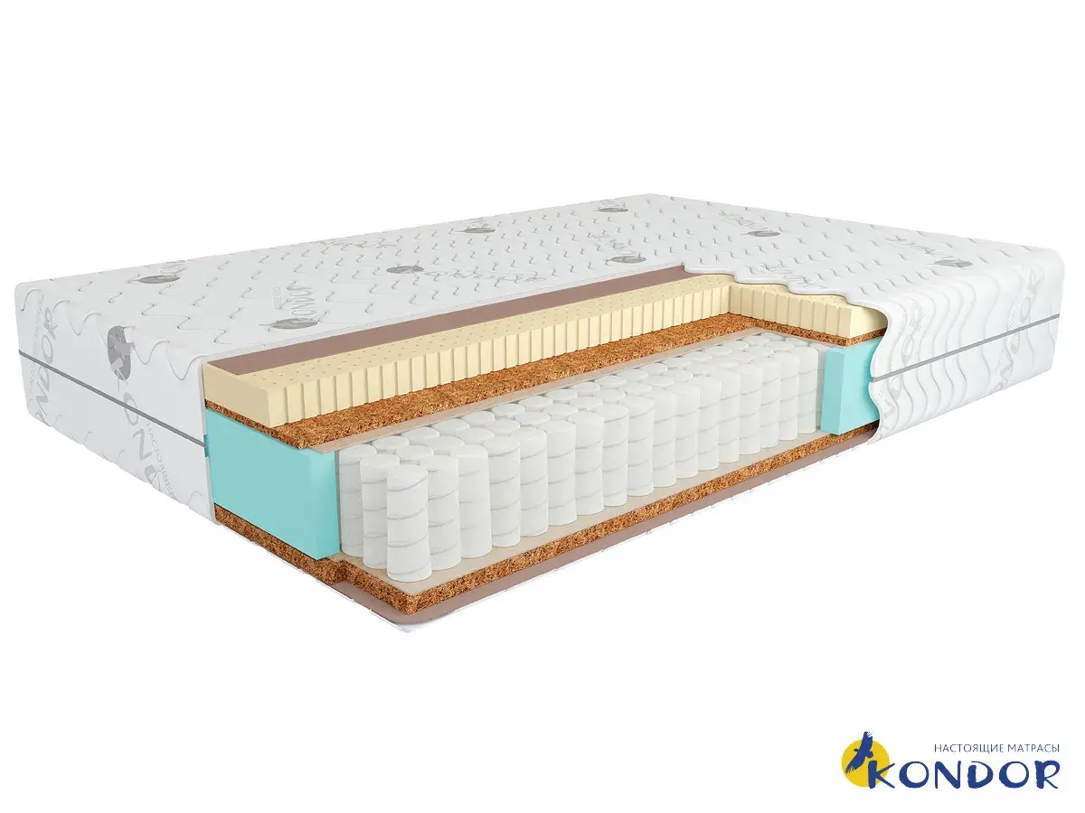 Матрас Kondor Jamaika-3 Medio 120х200х22 жаккард
