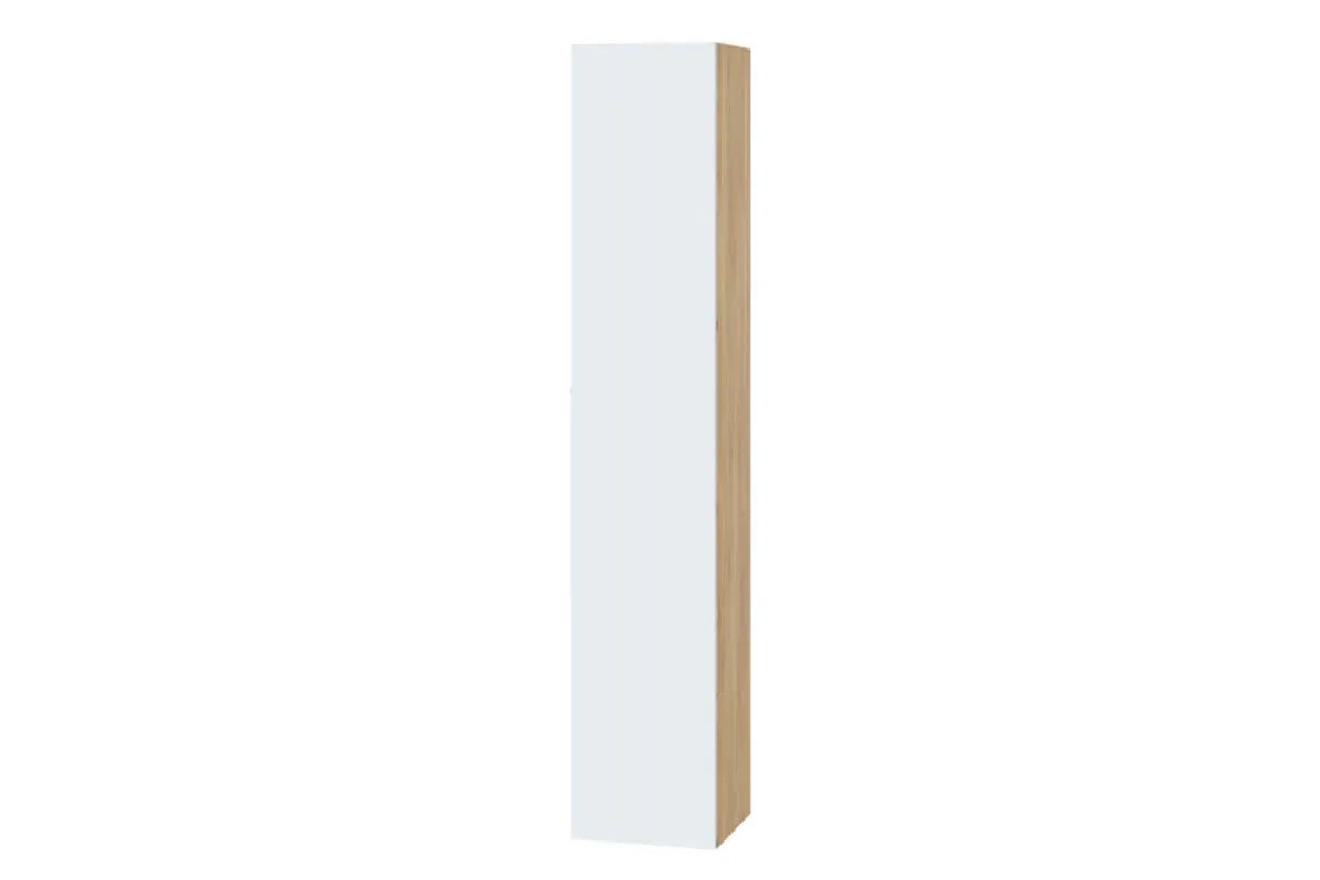 Шкаф настенный Сканди с 1 дверкой 1680 (Дуб бунратти/Белый бланш)