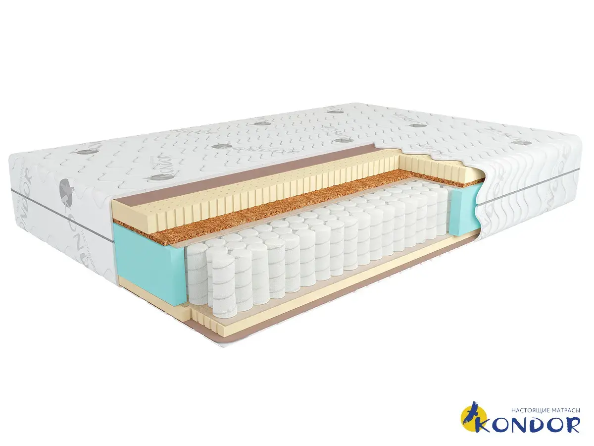 Матрас Kondor Bora-3 Tango 140х200х22 жаккард Матрас Kondor Bora-3 Tango 140х200х22 жаккард