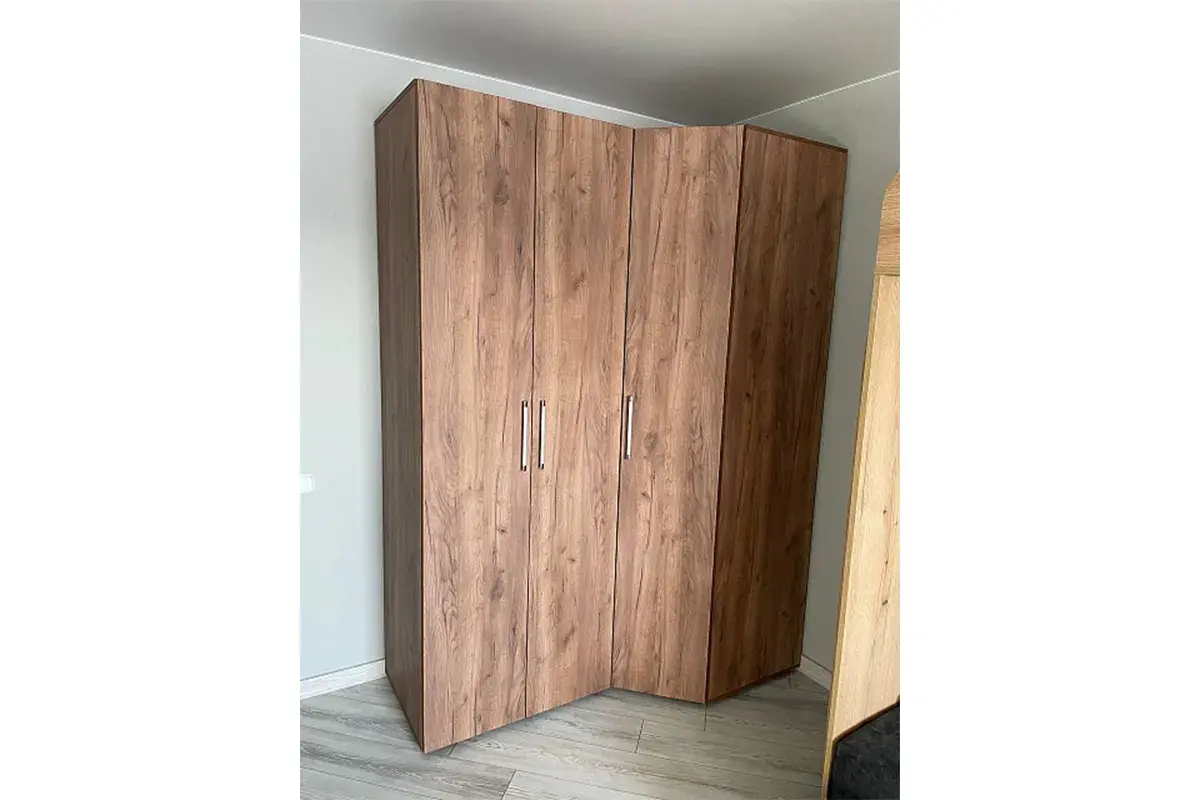 Монако 156 Шкаф угловой Дуб табачный Craft