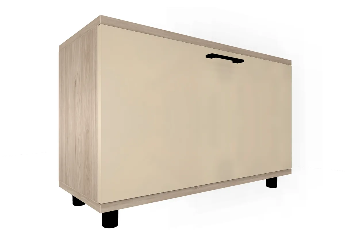 Тумба ТБ-5041-ГС-КГ (Гикори Джексон Светлый / Кашемир Глянцевый)