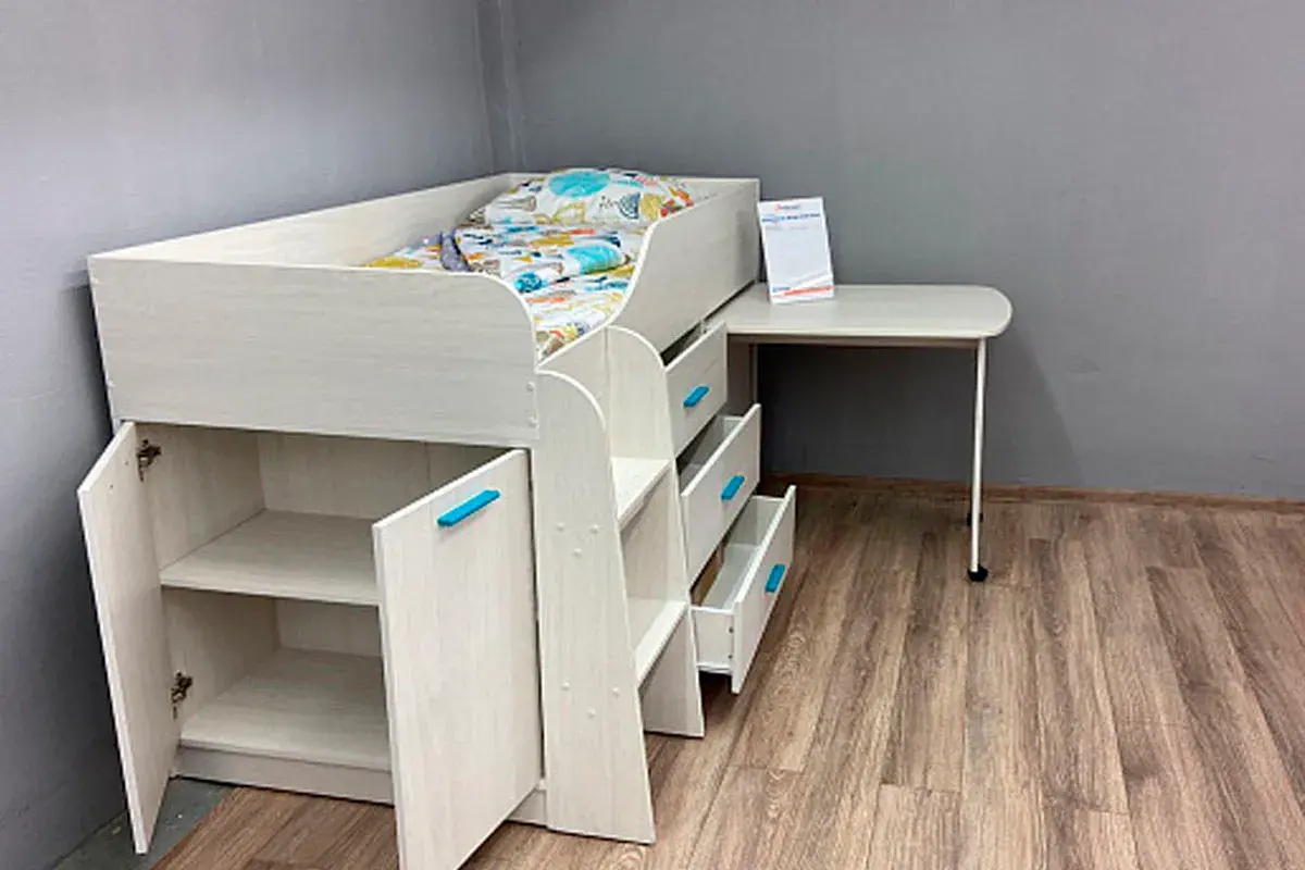 Кровать двухъярусная Каприз 6 без рисунка