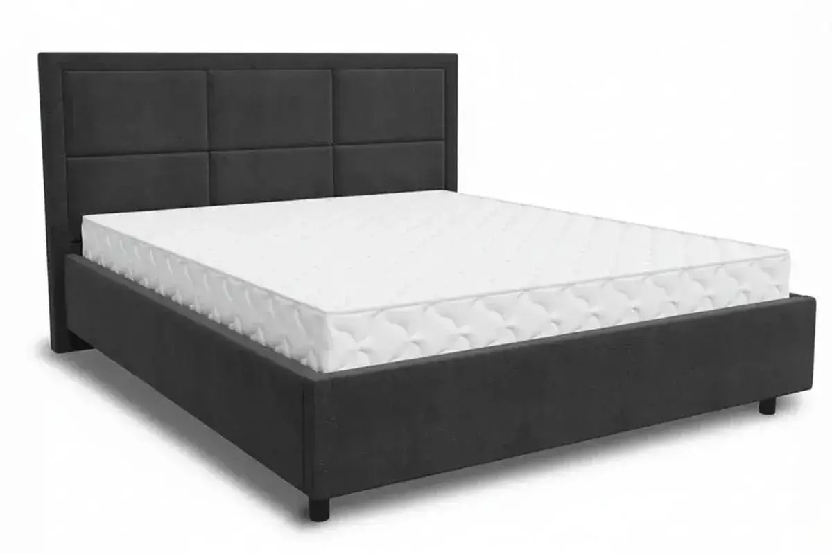 Кровать Квадро-3 с ПМ 160х200 (Тедди 20) 5 кат.
