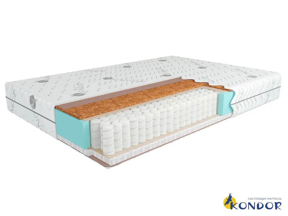 Матрас Kondor Simpo Hard 90х200х17 трикотаж Матрас Kondor Simpo Hard 90х200х17 трикотаж