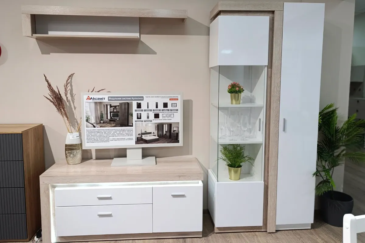 Гостиная Люмен (Белый снег) фото