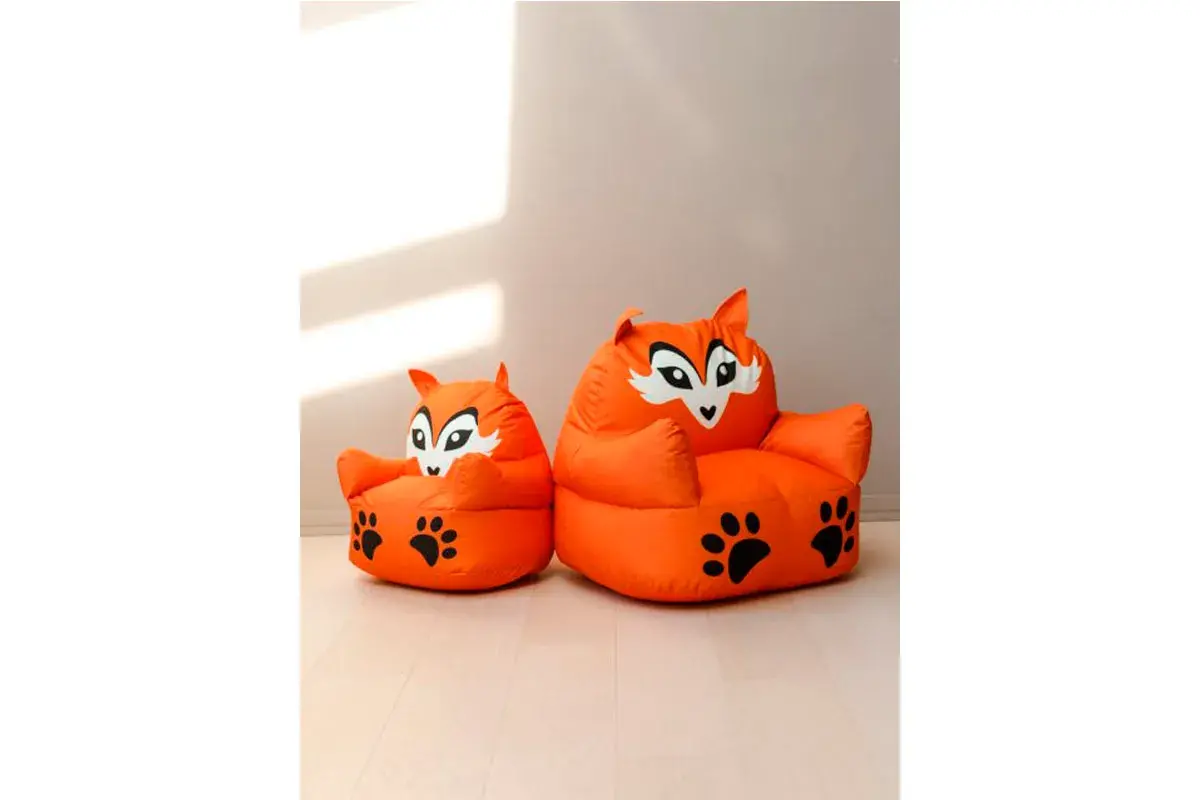 Пуфик Лисичка S Оранжевый