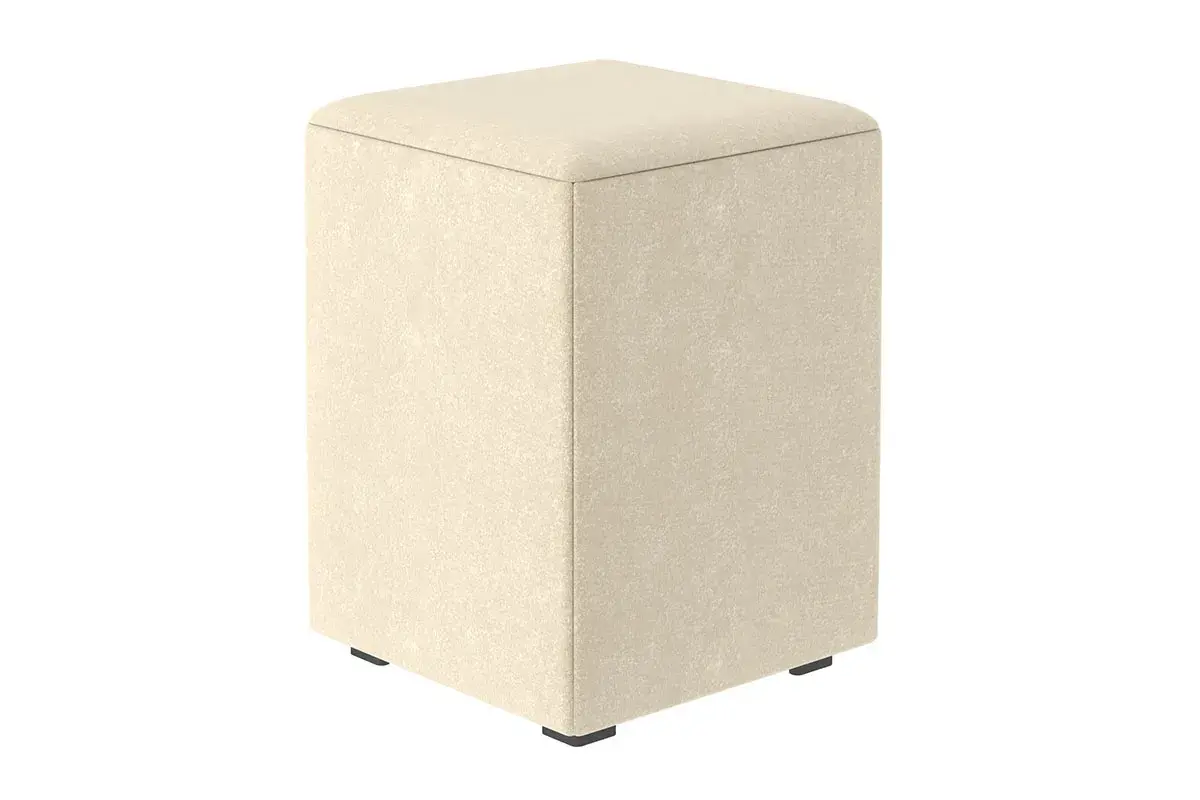 Пуф Рим (Ткань велюр / Бежевый)