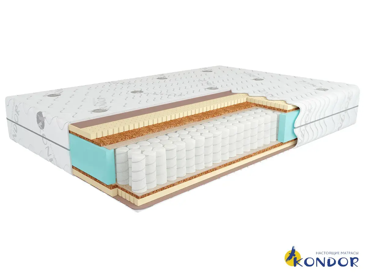 Матрас Kondor Sidney Hard 180х200х21 трикотаж Матрас Kondor Sidney Hard 180х200х21 трикотаж